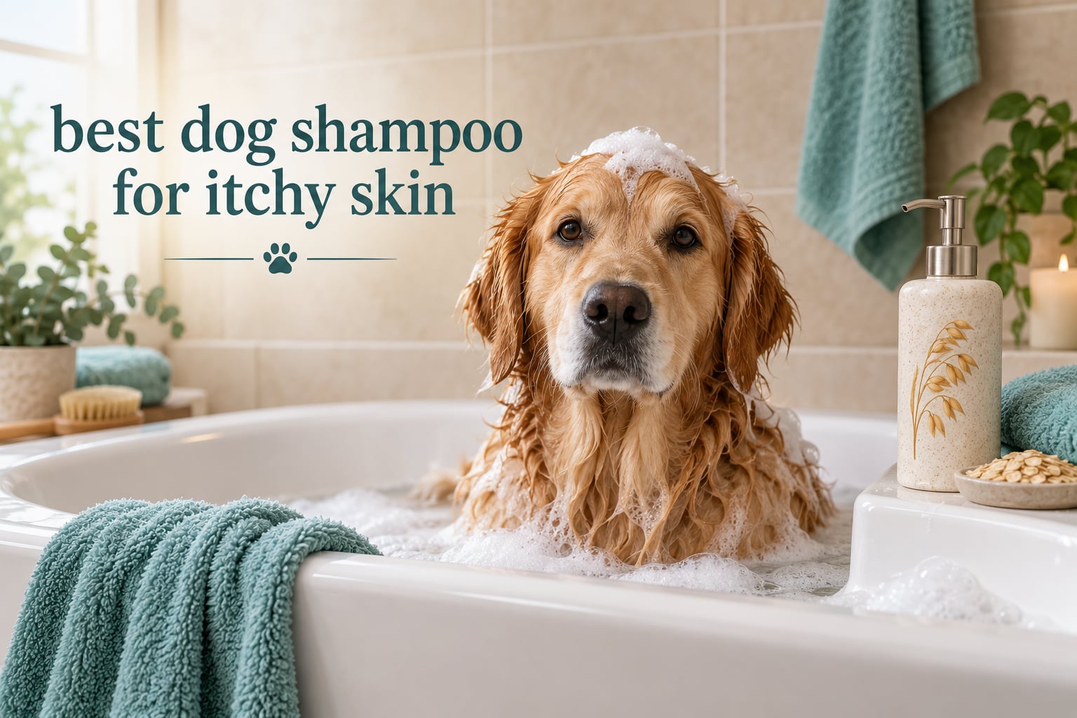 best dog shampoo for itchy skin