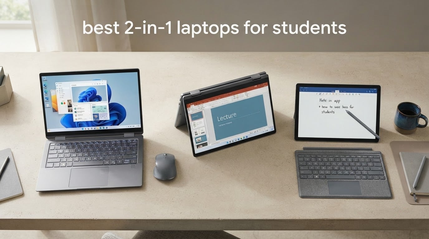 best 2 in 1 laptops for students