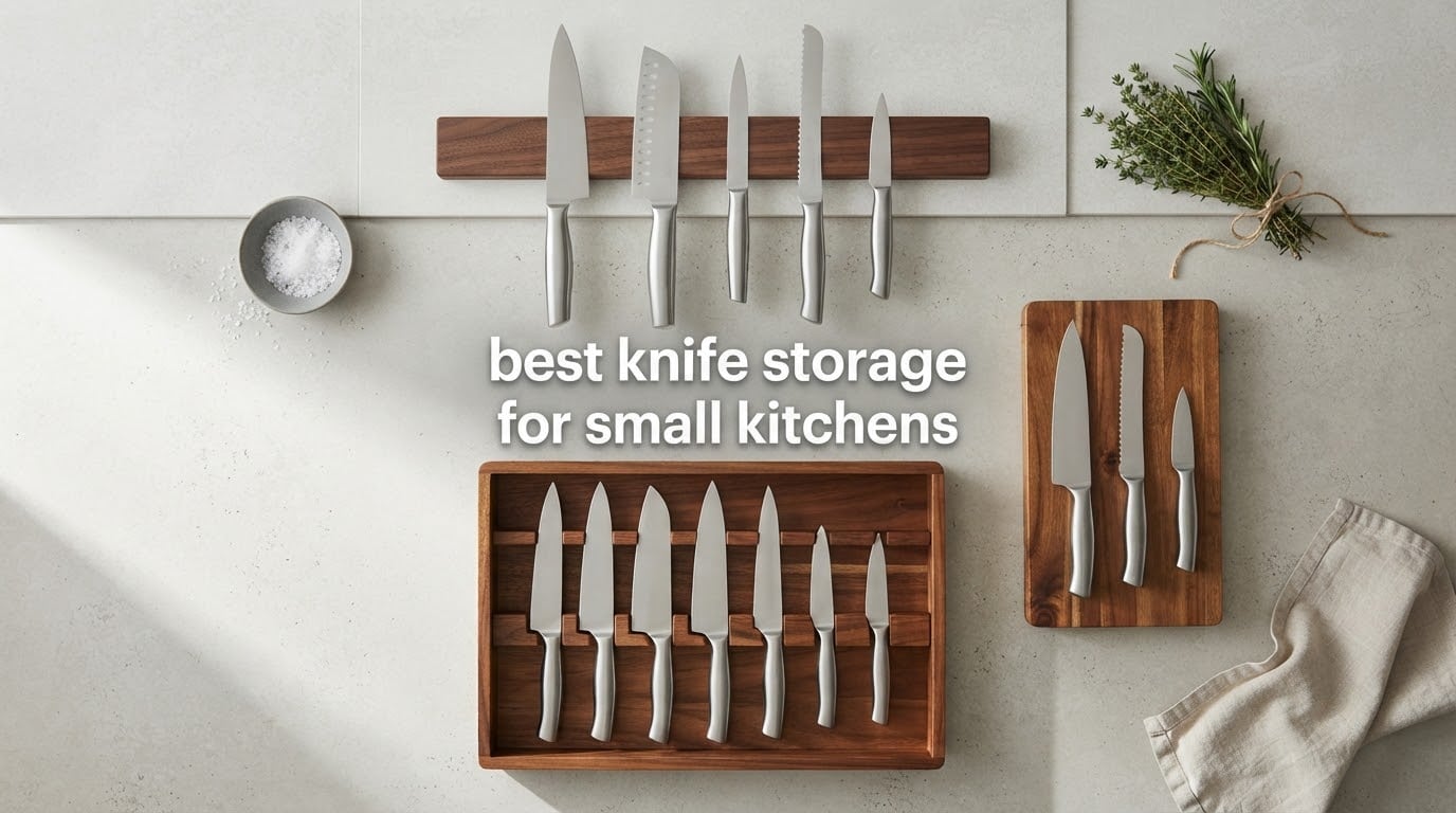best knife storage for small kitchens